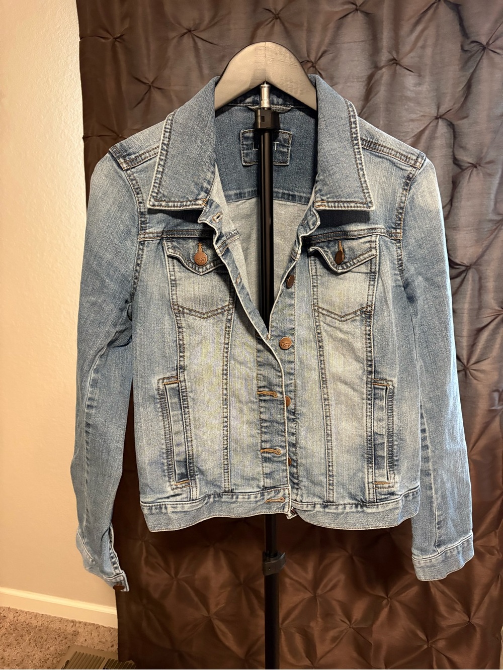 LOFT Classic Light Blue Jean Jacket